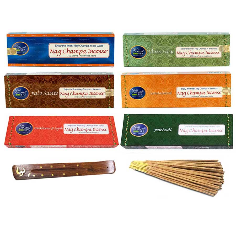 100 STICKS X 6 NAG CHAMPA GOLD SAMPLER