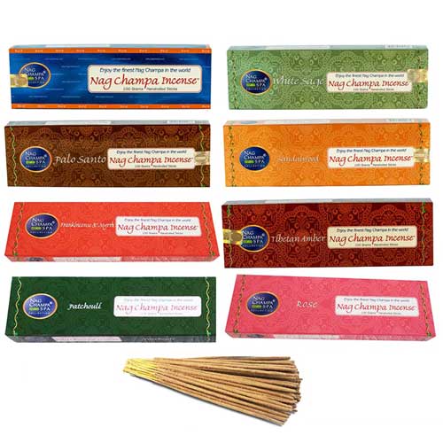 NAG CHAMPA GOLD FRAGRANCES - 100 STICKS