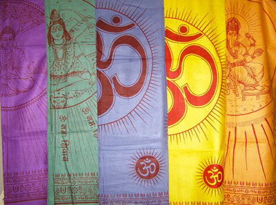 OM Design - Mantra Meditation Shawl