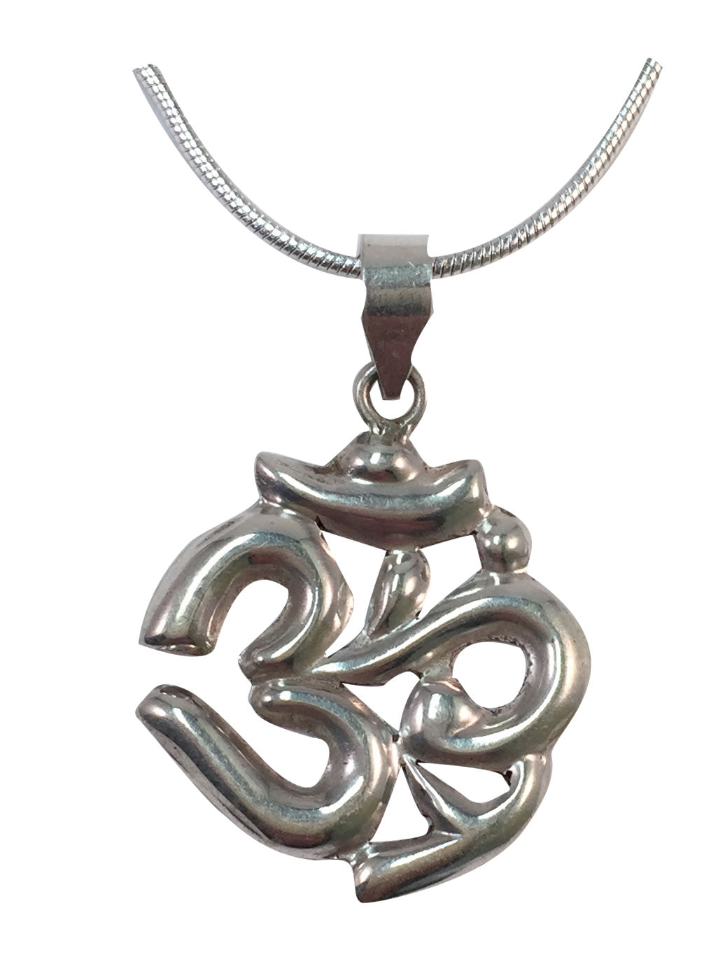 SILVER OM PENDANT Sterling Silver