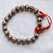 Om Mani Padme Hum Beads- Wrist Mala