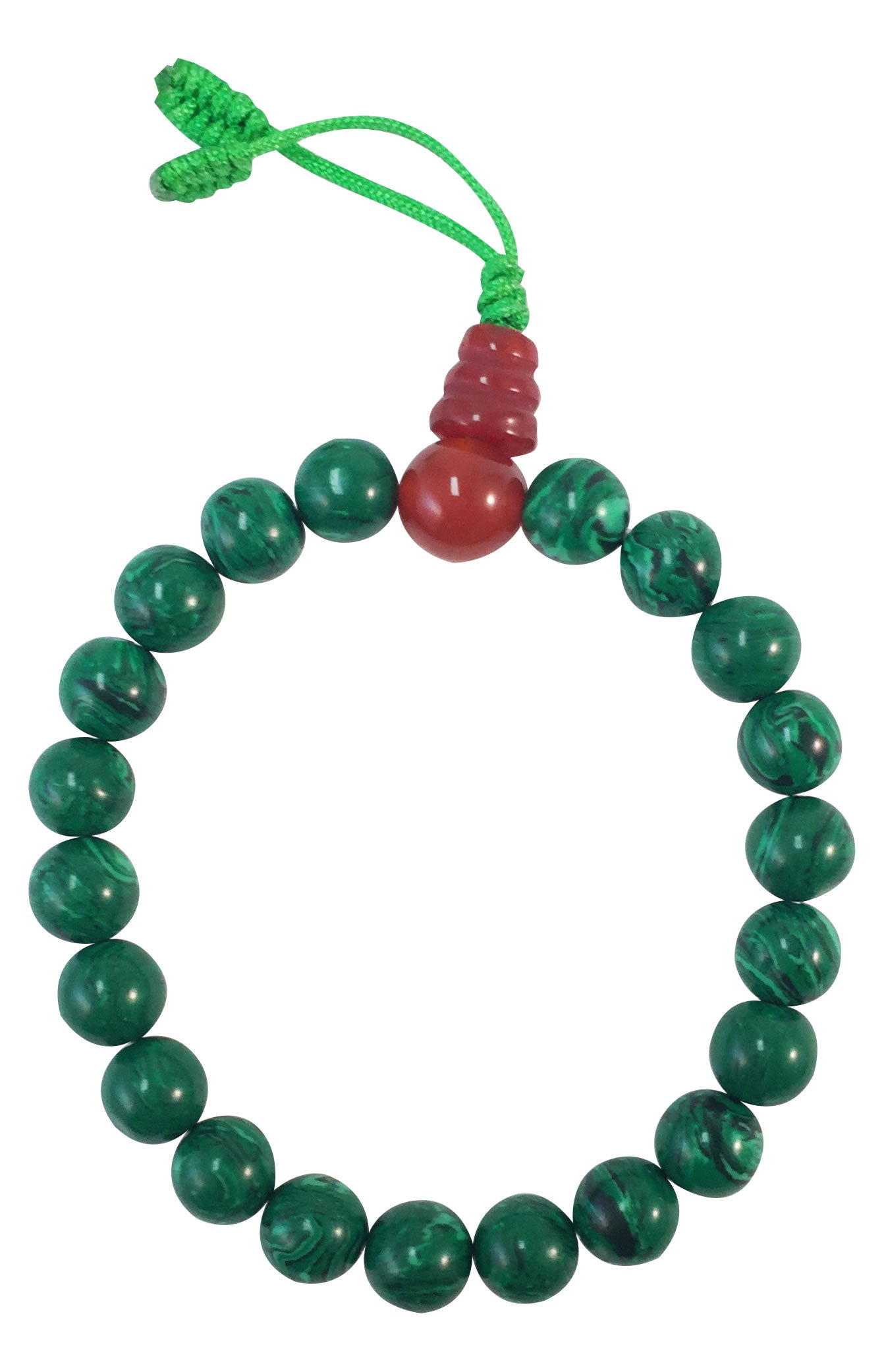 MALACHITE WRIST MALA Stretch Bracelet