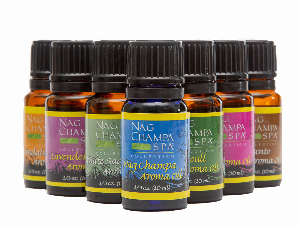 Nag Champa Aroma Oils - 1/3 fl. oz.