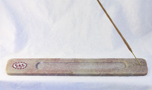 Soapstone Ashcatcher with OM Symbol