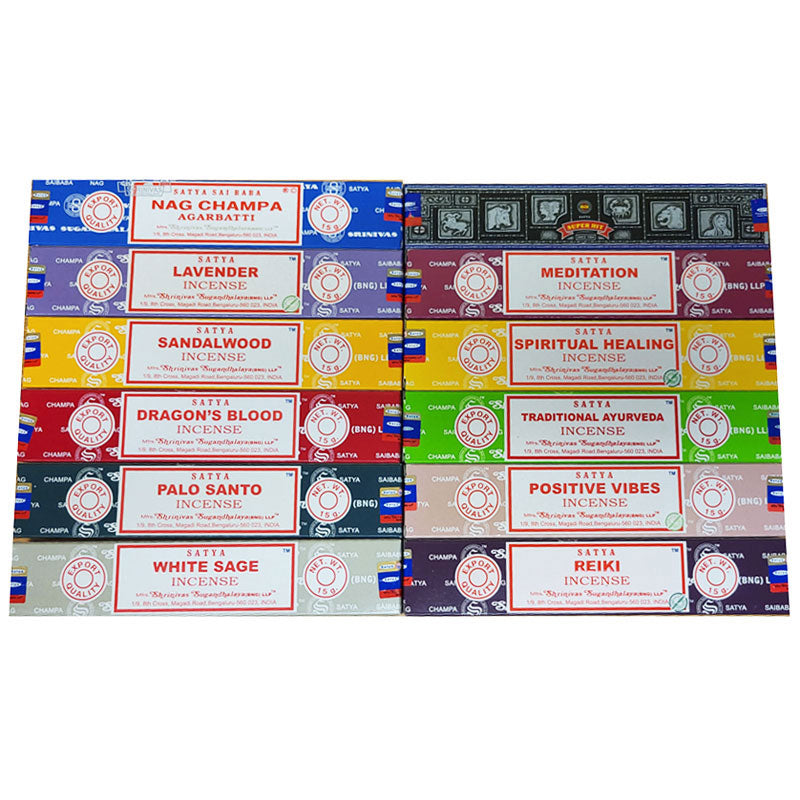 Satya Incense Sampler - Best of Satya Bengaluru