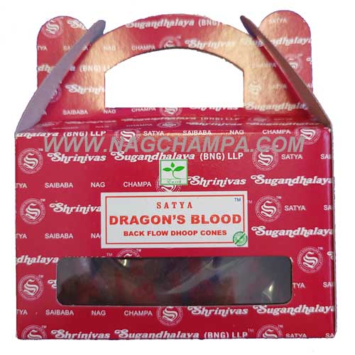 Satya Dragon's Blood Backflow Cones