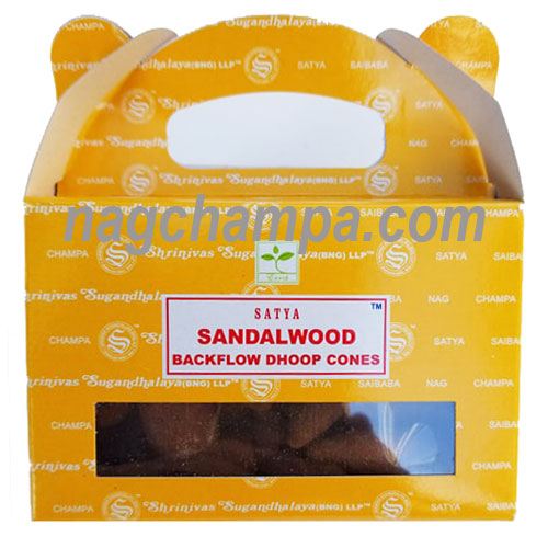 sandalwood backflow cones