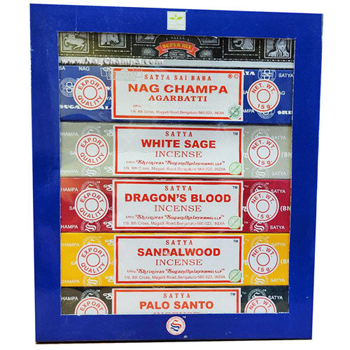 SATYA INCENSE GIFT SET - 6 BOXES