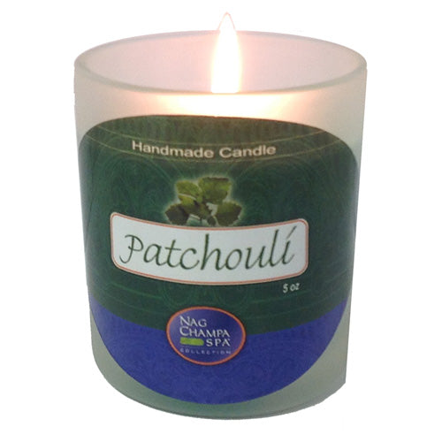 PATCHOULI CANDLE JAR from Nag Champa Spa