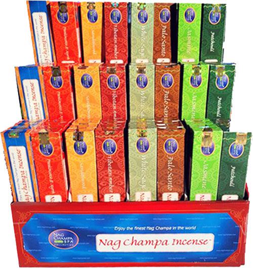 NAG CHAMPA FRAGRANCE DISPLAY