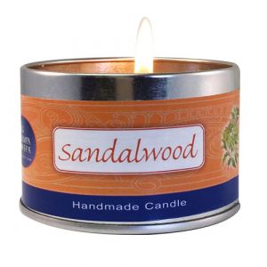 Sandalwood  Candle Tin-CTN-SAN