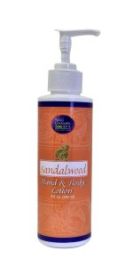 Sandalwood Hand & Body Lotion (8 Fl Oz) -FREE LOTION 3.5 OZ.-LTN-902