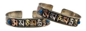 Tibetan Healing Mantra Bracelet (Copper)-BR-OM