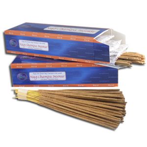 Nag Champa Gold Incense (500 Hand-Rolled Sticks)-GOLD-500