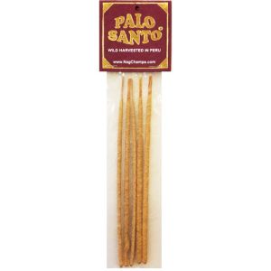 Palo Santo Incense Sticks - Holy Wood (Bursera Graveolens)  5 Sticks, 8 Inch-PALO-SANTO-INCENSE