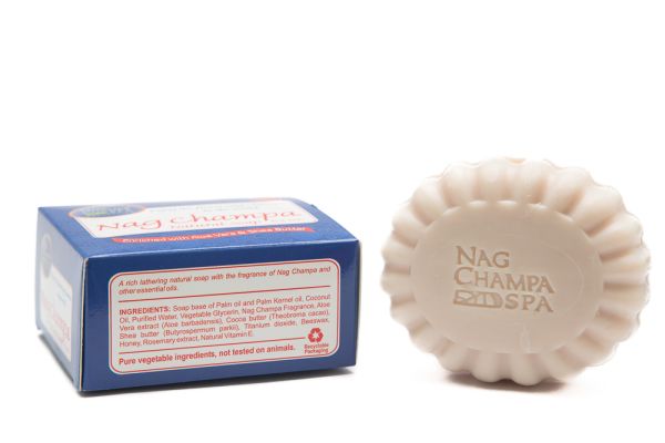 Shea Butter Soap + Nag Champa